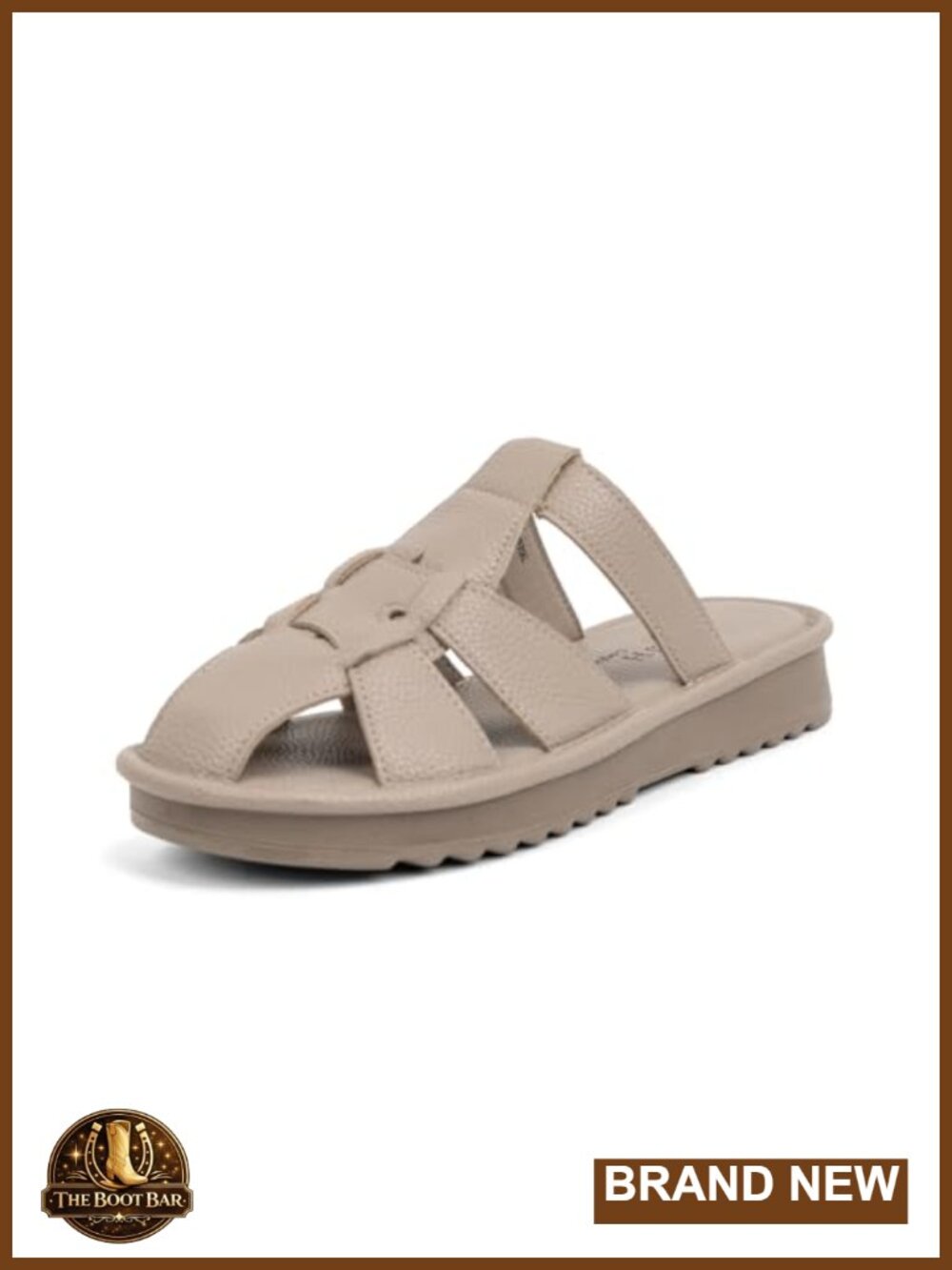 Women's Woven Closed Toe Slide Sandals, Comfortable Flat Slippers, Breathable